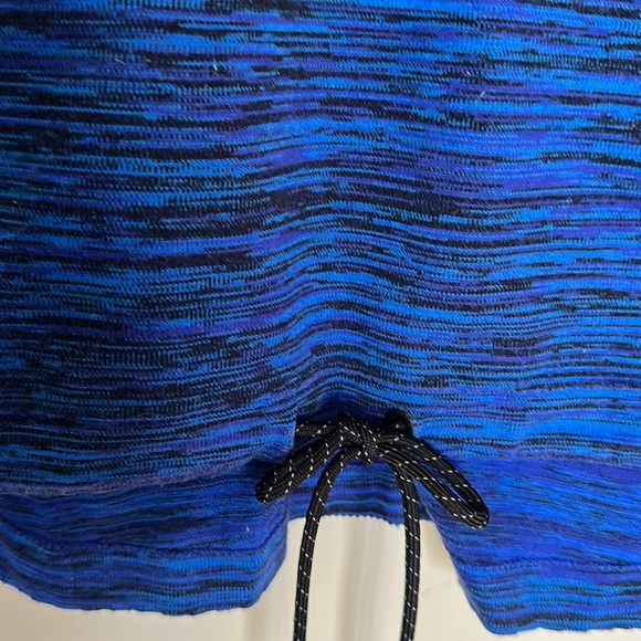 NIKE Blue Purple Long Sleeve Tech Knit Stretch Athetic Walk run top women size M - Picture 8 of 11